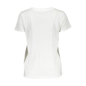 Levi’s White Cotton Women T-Shirt