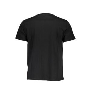 Levi’s Black Cotton Men T-Shirt