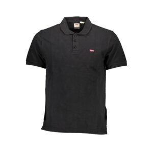 Levi’s Black Cotton Men Polo Shirt