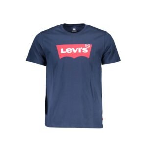 Levi’s Blue Cotton Men T-Shirt