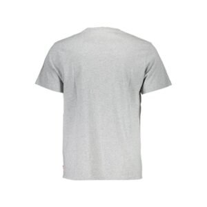 Levi’s Gray Cotton Men T-Shirt