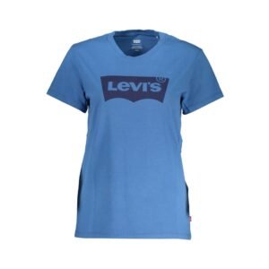 Levi’s Blue Cotton Women T-Shirt