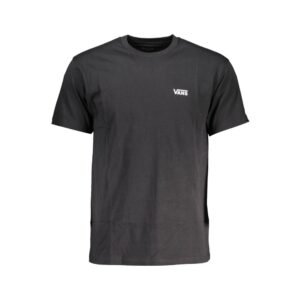 Vans Black Cotton Men T-Shirt