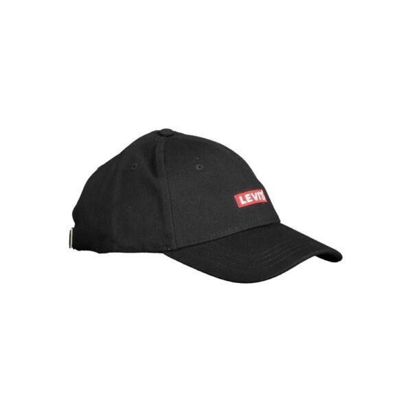 Levi's Black Cotton Men Cap - Image 3