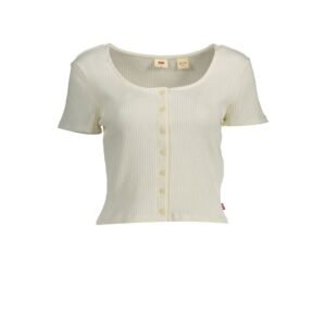 Levi’s White Cotton Women Top