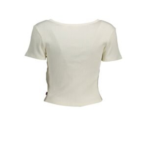 Levi’s White Cotton Women Top