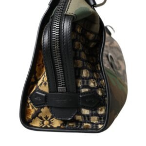 Dolce & Gabbana Multicolor Camouflage Patchwork Crossbody Bag