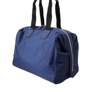 Dolce & Gabbana Blue Nylon Calfskin Hand Shoulder Duffel Bag