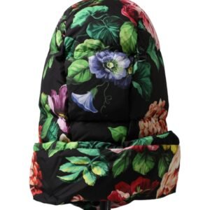 Dolce & Gabbana Hat Multicolor Floral Whole Head Wrap Hat