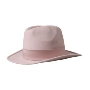 Dolce & Gabbana Pink Rabbit Fedora Trilby Women Hat