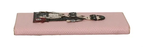 Dolce & Gabbana Chic Pink Leather Power Bank - Image 4