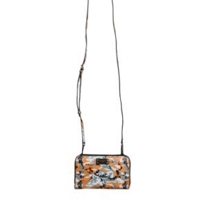 Dolce & Gabbana Multicolor Camouflage Leather Purse Cross Body Bag