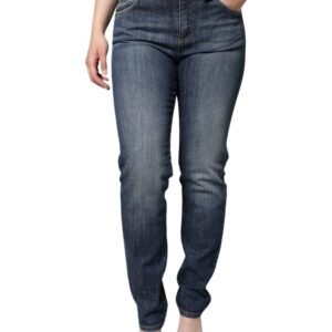 Dolce & Gabbana Dark Blue Cotton Stretch Skinny Denim Jeans