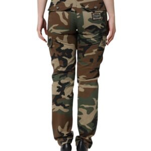 Dolce & Gabbana Multicolor Camouflage Cargo Pants