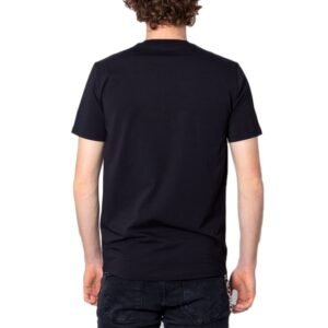 Armani Exchange Black Cotton T-Shirt