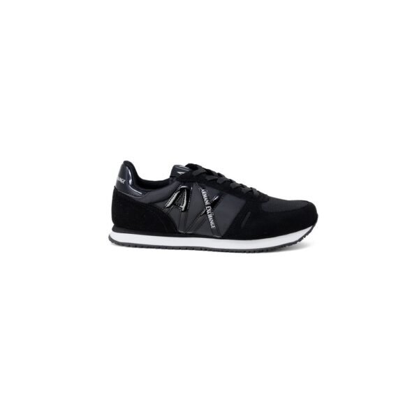 Armani Exchange Black Polyester Sneaker - Image 3