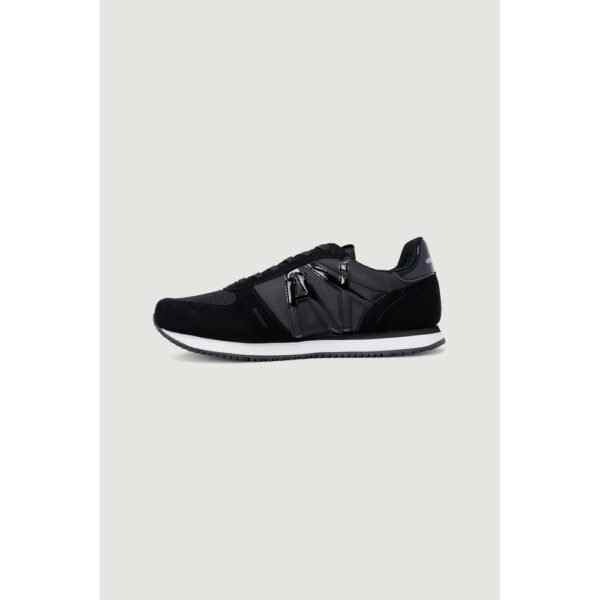 Armani Exchange Black Polyester Sneaker - Image 4