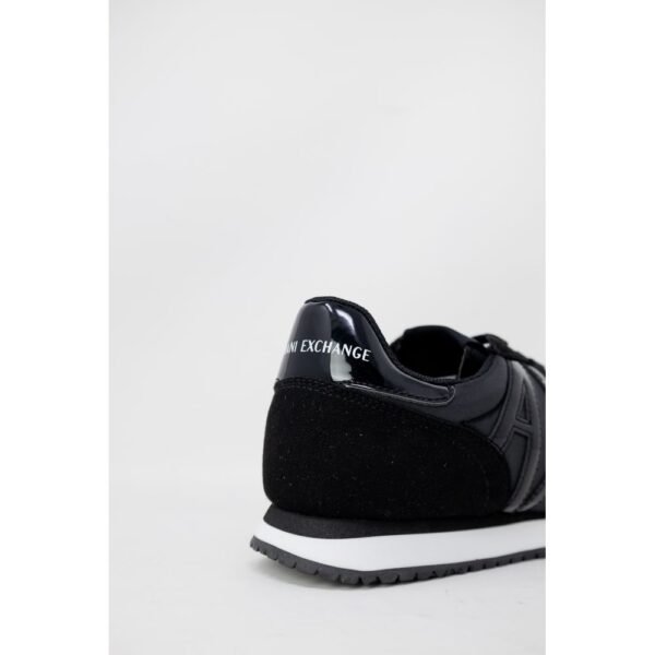 Armani Exchange Black Polyester Sneaker - Image 5