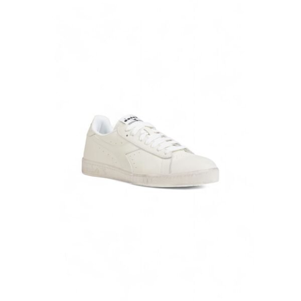 Diadora White Leather Sneaker - Image 3