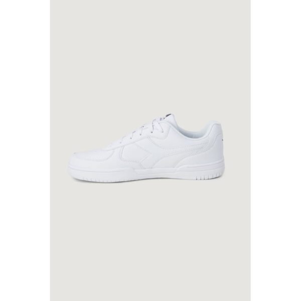 Diadora White Synthetic Leather Sneaker - Image 4