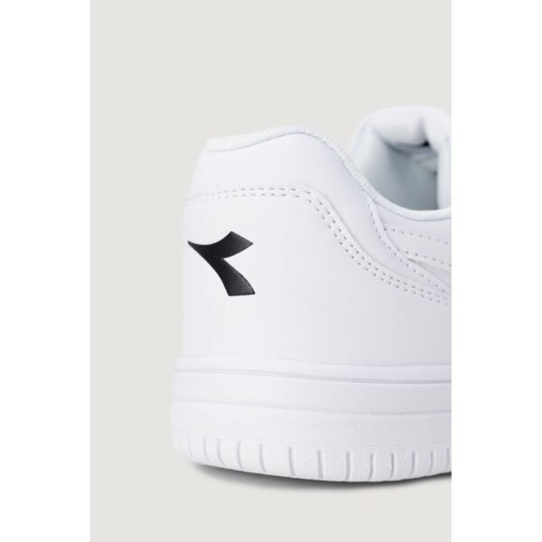 Diadora White Synthetic Leather Sneaker - Image 5