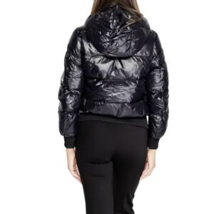 Armani Exchange Black Polyamide Jackets & Coat