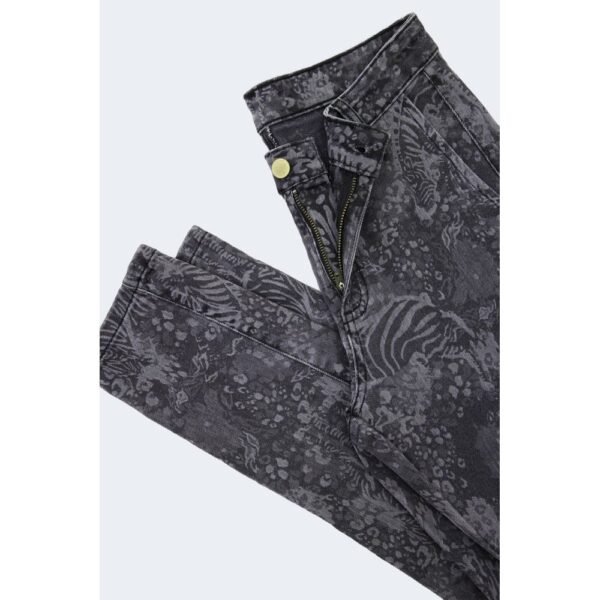 Desigual Black Cotton Jeans & Pant - Image 3