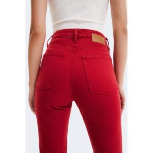 Desigual Bordeaux Cotton Jeans & Pant