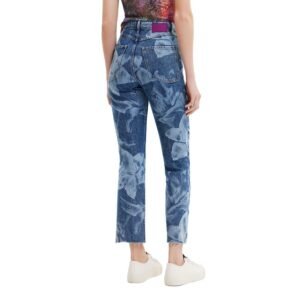 Desigual Blue Cotton Jeans & Pant