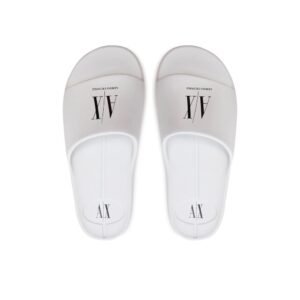 Armani Exchange White Polyethylene Sandal