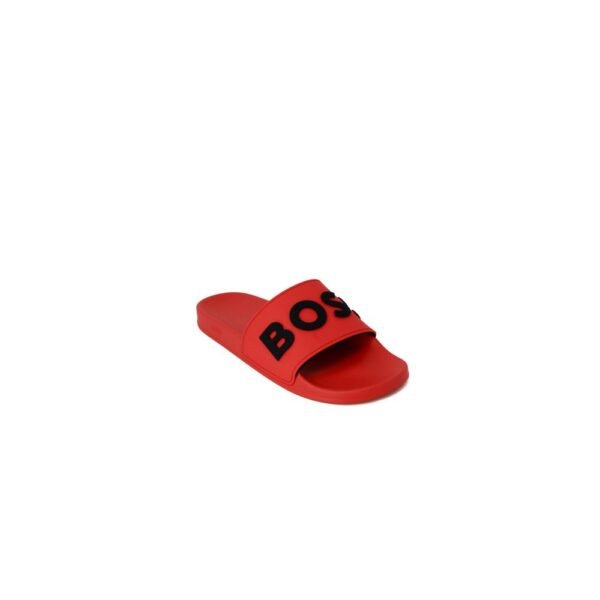 Hugo Boss Red Polyethylene Sandal - Image 2