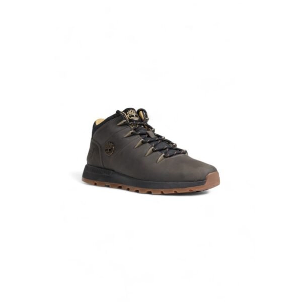 Timberland Gray Recycled Leather Sneaker - Image 5