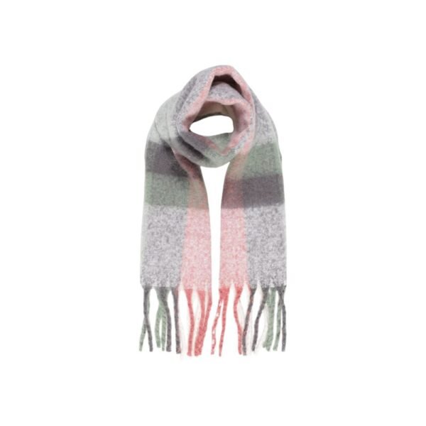 Only Gray Recycled Polyester Scarf - Image 4