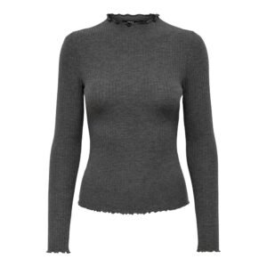 Only Gray Polyester Sweater