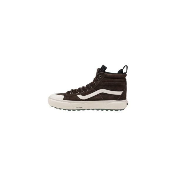 Vans Brown Leather Sneaker - Image 3