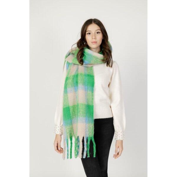 Only Green Polyester Scarf - Image 3