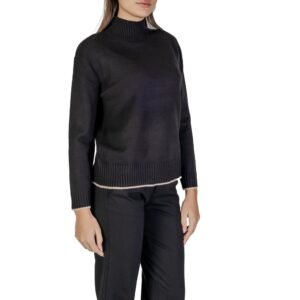 Street One Black Polyester Sweater