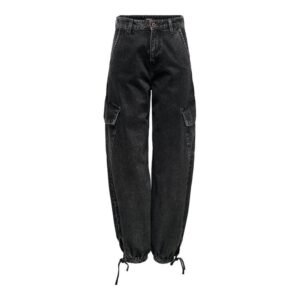 Only Black Cotton Jeans & Pant