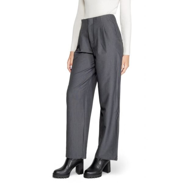 Only Gray Polyester Jeans & Pant - Image 3