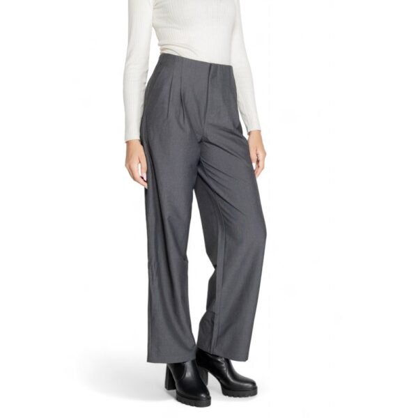 Only Gray Polyester Jeans & Pant - Image 4