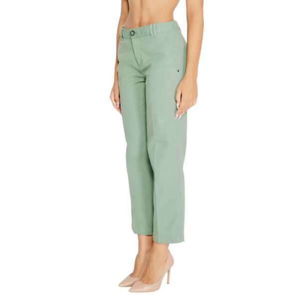 Street One Turquoise Cotton Jeans & Pant - Image 2