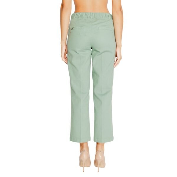 Street One Turquoise Cotton Jeans & Pant - Image 3