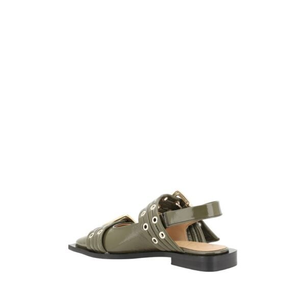 Ganni Buckle Ballerinas - Image 3