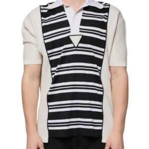 Dolce & Gabbana Multicolor Stripe Collared Polo T-shirt