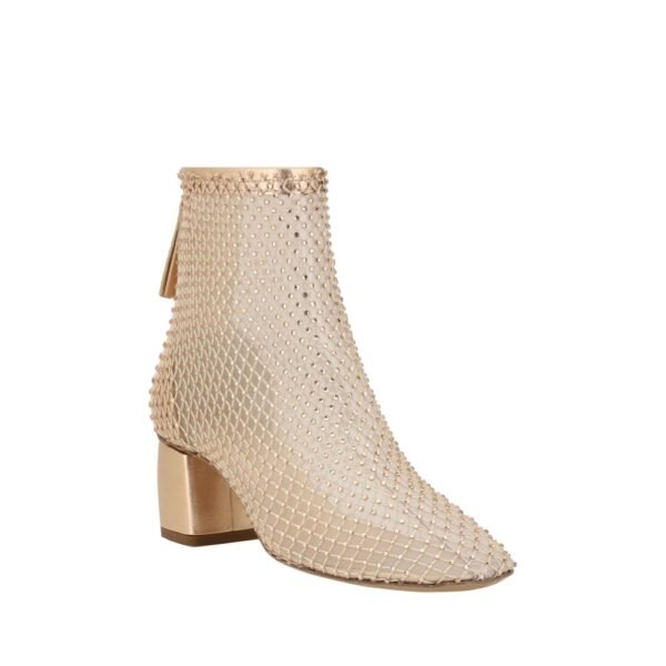 Forte_Forte Strass Mesh Ankle Boots - Image 2