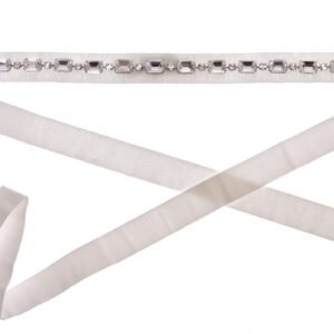 Dolce & Gabbana Elegant Crystal-Embellished Waist Belt