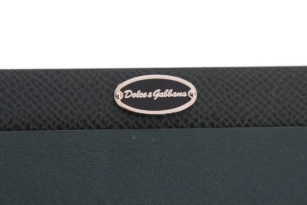 Dolce & Gabbana Green Leather Mouse Pad - Image 4