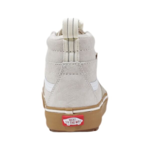 Vans Beige Leather Sneaker - Image 4