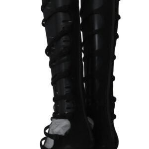 Dolce & Gabbana Elegance Redefined: Chic Knee-High Stiletto Boots