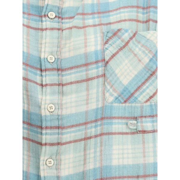 R13 Double Front flannel Shirt - Image 3